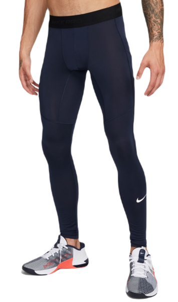 Muška kompresijska odjeća Nike Pro Dri-Fit Tight - obsidian/white