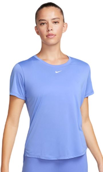 Damski T-shirt Nike Dri-FIT One Short Sleeve Standard Fit Top - polar/white