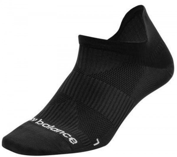 Ponožky New Balance Run Flat Knit Tab No Show 1 P - black