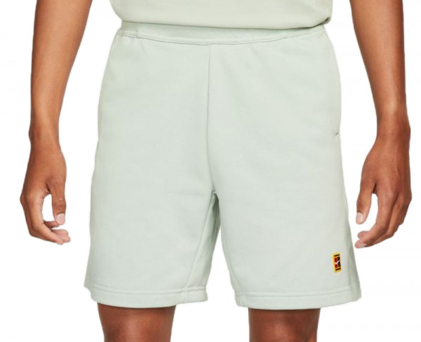 Męskie spodenki tenisowe Nike Court Fleece Tennis Shorts M - grey haze