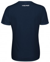 Ženska majica Head Padel Font T-Shirt W - dark blue Ženska majica Head Padel Font T-Shirt W - dark blue