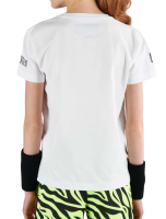 Тениска за момчета Hydrogen Tennis Court Cotton T-Shirt - white/yellow fluo Тениска за момчета Hydrogen Tennis Court Cotton T-Shirt - white/yellow fluo