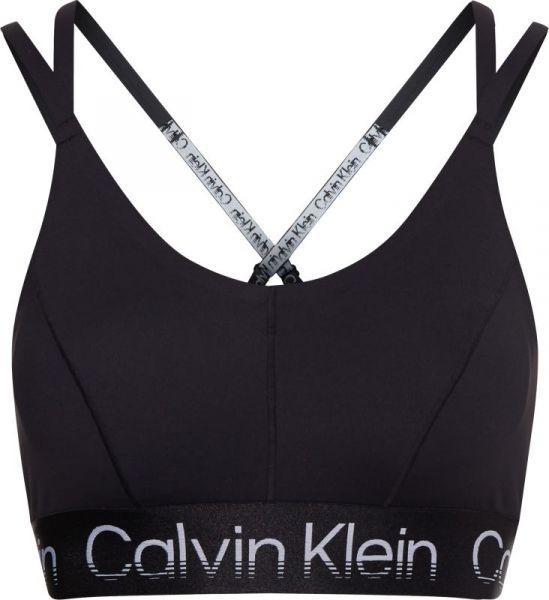 Liemenėlė Calvin Klein WO High Support Sports Bra - black beauty