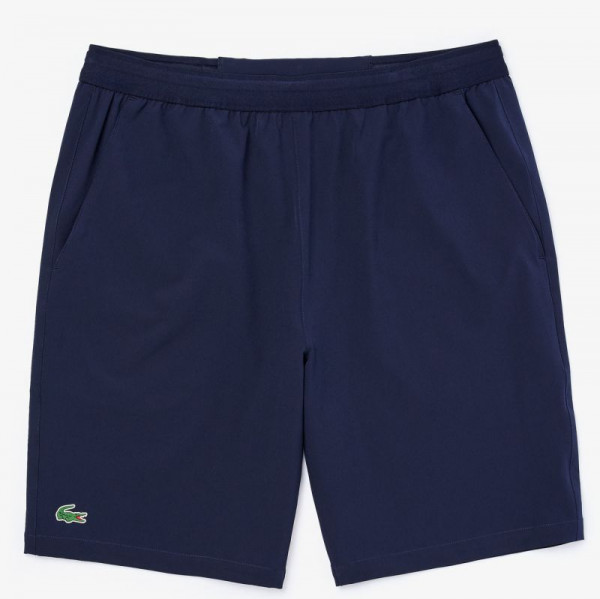  Lacoste Men's Sport Tennis Stretch Shorts - blue marine