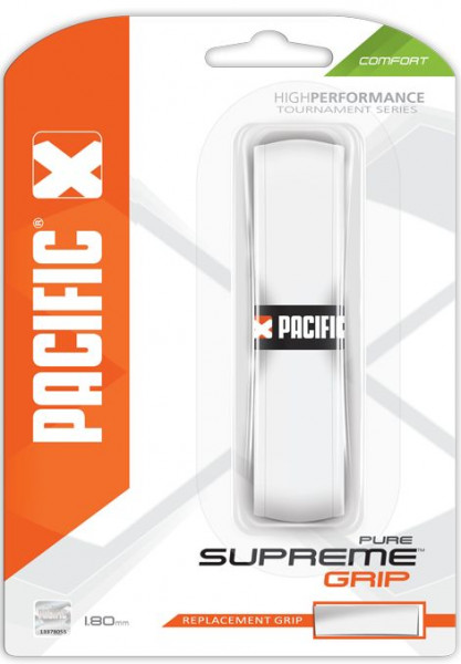Grip - înlocuire Pacific Supreme Grip Pure white 1P