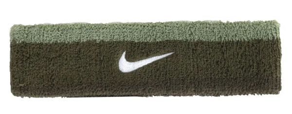 Galvos apvija Nike Swoosh Headband - oli green/medium olive/cargo khaki