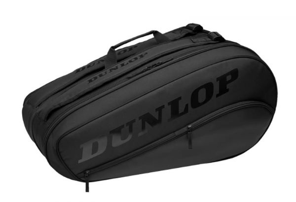 Borsa per racchette Dunlop Team 8 Tennis Bag - black/black