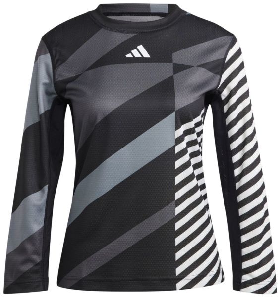Moteriški marškinėliai Adidas Heat.Rdy Pro 3/4 Sleeve - black