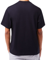 Мъжка тениска Lacoste Relaxed Fit René Lacoste Print T-shirt - navy blue Мъжка тениска Lacoste Relaxed Fit René Lacoste Print T-shirt - navy blue