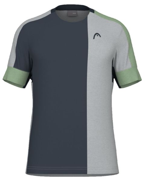 T-shirt pour hommes Head Play Tech T-Shirt - celery green/grey