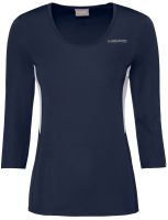 Moteriški marškinėliai Head Club Tech 3/4 Shirt W - dark blue