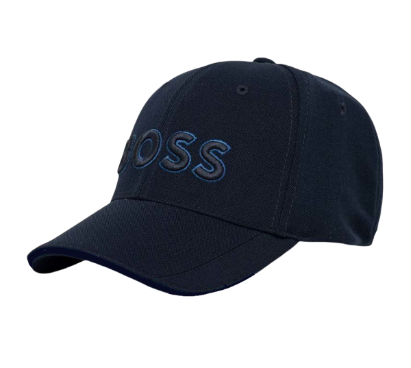 Kapa za tenis BOSS Woven Cap - dark blue