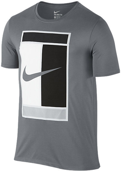  Nike Court Logo Tee - cool grey