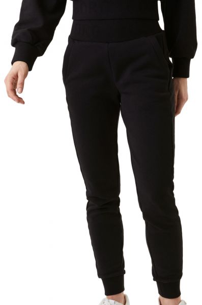 Women's trousers Björn Borg Sthlm High Waist Sweat Pants - black beauty