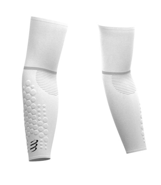 Odzież kompresyjna Compressport Armforce Ultralight - Biały