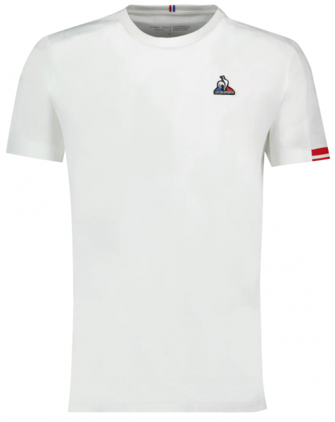 Teniso marškinėliai vyrams Le Coq Heritage Tee No.1 FW22 - optical white