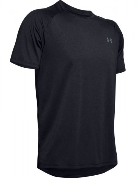 Herren Tennis-T-Shirt Under Armour Tech 2.0 SS Tee Novelty - black