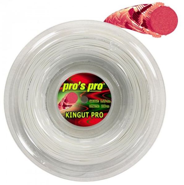 Tennis String Pro's Pro Kingut Pro (200m) - White