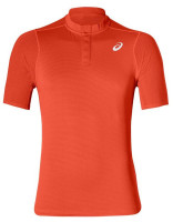 Męskie polo tenisowe Asics Gel-Cool Polo-Shirt - cherry tomato