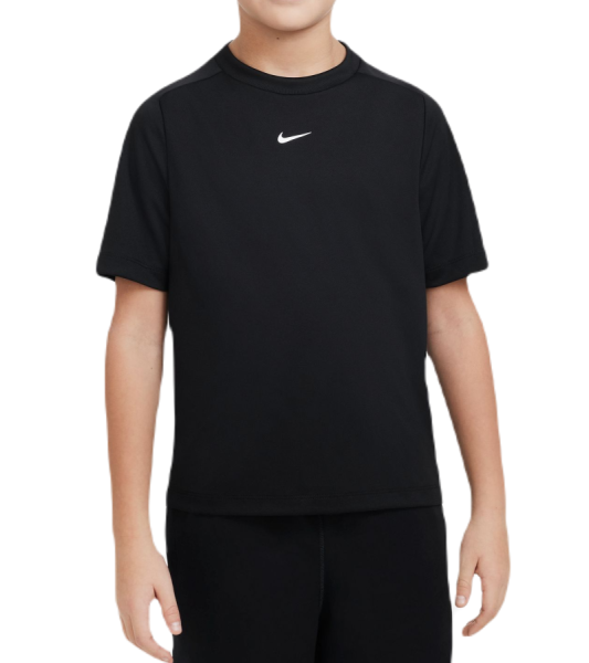 Jungen T-Shirt  Nike Dri-Fit Multi+ Training Top - black/white