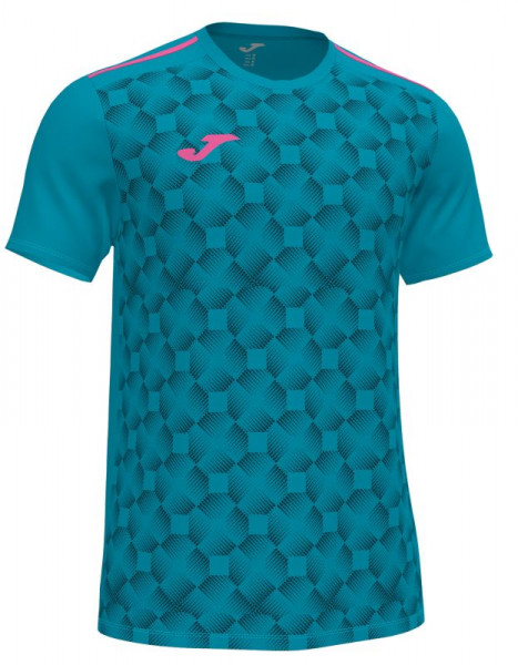  Joma Open III Short Sleeve T-Shirt - turquoise