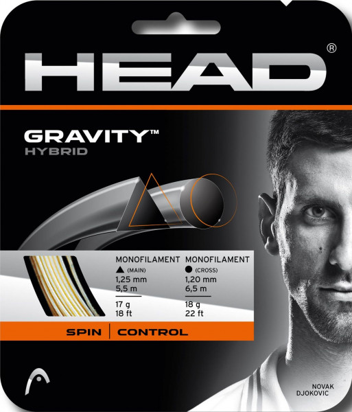 Tenisa stīgas Head Gravity (6,5 m/5,5 m)