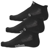 Calcetines de tenis  Wilson No Show Sock 3P - black