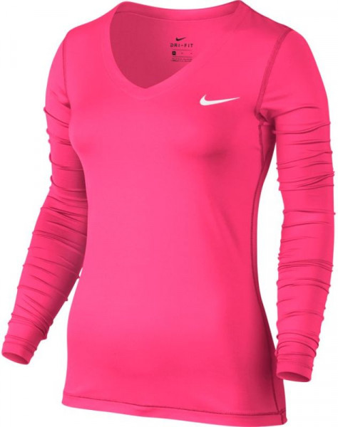  Nike Top Victory Long Sleeve - racer pink/white