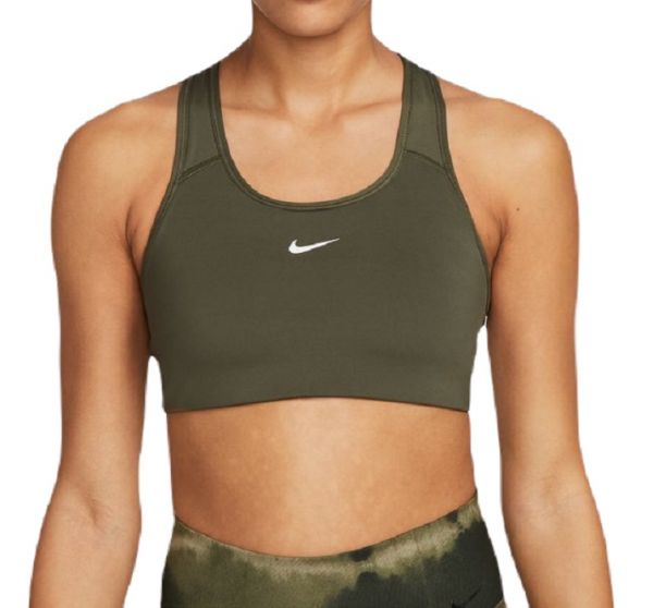 Women's bra Nike Swoosh Bra Pad - rough green/white