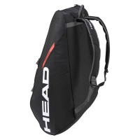 Tenis torba Head Tour Team 15R - black/orange Tenis torba Head Tour Team 15R - black/orange