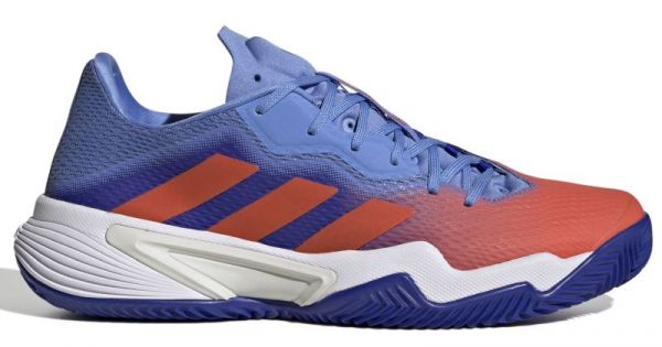 Ανδρικά παπούτσια Adidas Barricade Clay - lucid blue/solar red/blue fusion