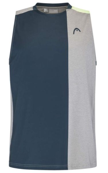 Herren Tennis-T-Shirt Head Padel Tank Top - grey/light green