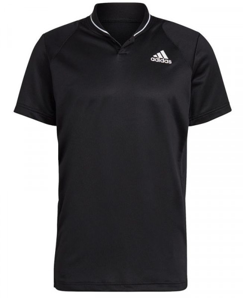 Pánske polokošele Adidas Club Rib Polo - black/white