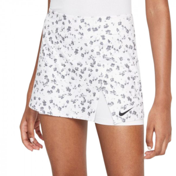  Nike Court Dri-Fit Victory Skirt Printed W - white/white/black
