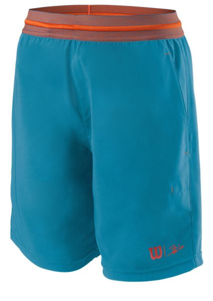 Dječake kratke hlače Wilson Competition 7 Short II B - blue coral