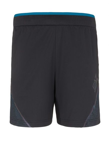 Shorts de tennis pour hommes EA7 Man Woven Shorts - black