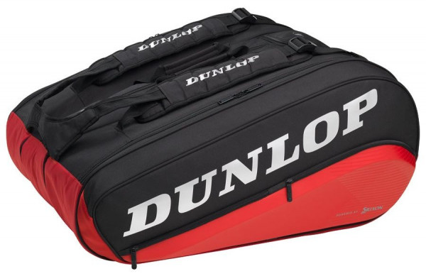 Teniso krepšys Dunlop CX Performance Thermo 12 RKT - black/red