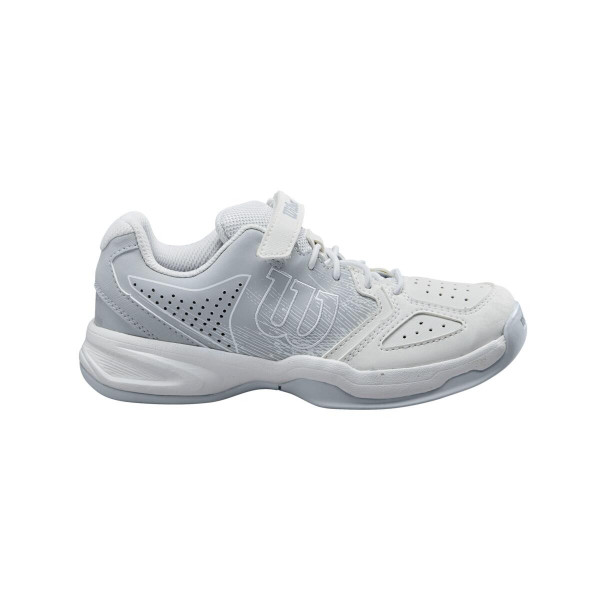 Chaussures de tennis pour juniors Wilson Kaos KID - white/pearl blue/black