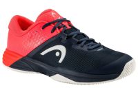 Vīriešiem tenisa apavi Head Revolt Evo 2.0 Clay - blueberry/fiery coral