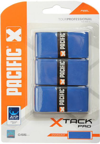 Viršutinės koto apvijos Pacific X Tack Pro (3 vnt.) - blue