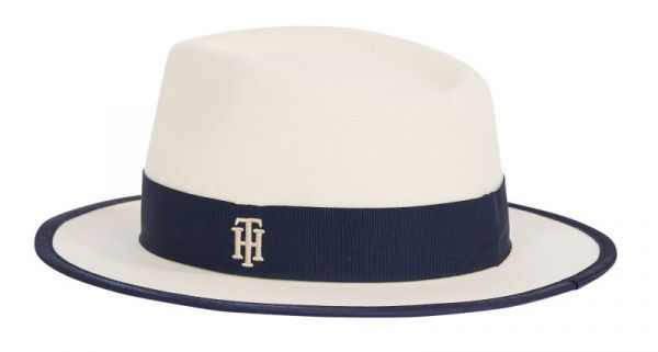 Cap Tommy Hilfiger Outline Fedora Women - feather white
