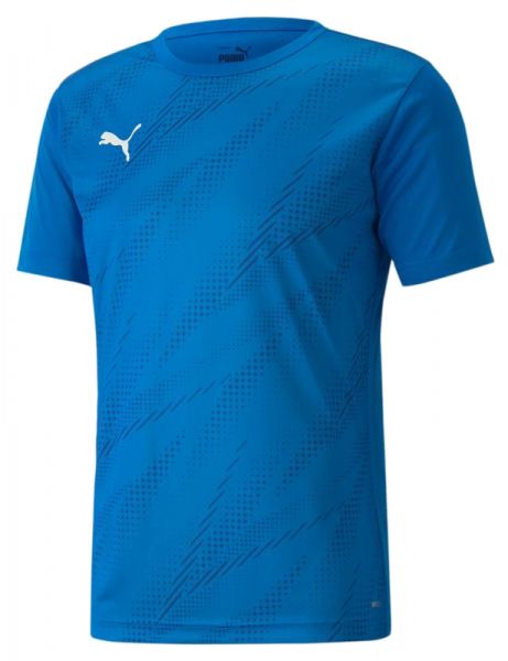 T-krekls vīriešiem Puma Individualrise Graphic Tee - electric blue/ lemonade peacoat