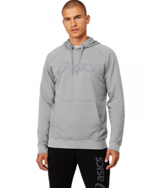 Herren Tennissweatshirt Asics Big Asics Oth Hoodie M - glacier grey/piedmont grey