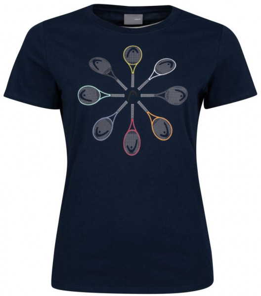  Head Racquet T-Shirt W - dark blue