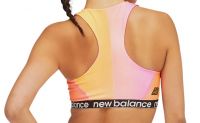 Sportski grudnjak New Balance Top Achiever Printed Crop - orange Sportski grudnjak New Balance Top Achiever Printed Crop - orange