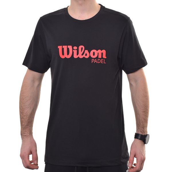 Herren Tennis-T-Shirt Wilson Graphic T-Shirt - black