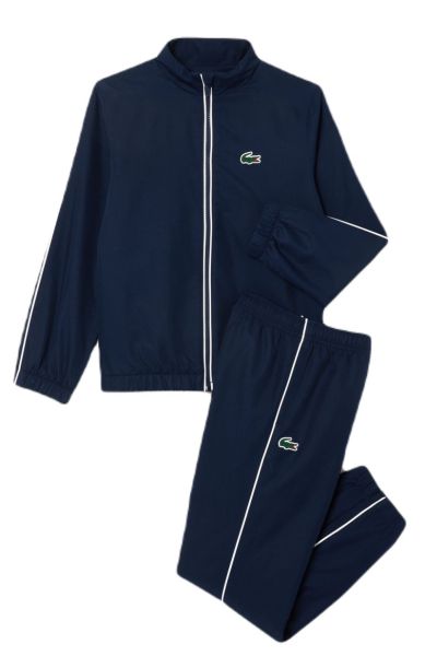 Dres młodzieżowy Lacoste Diamond Taffeta Tennis - Niebieski