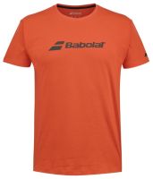 Maglietta per ragazzi Babolat Exercise Tee Boy - fiesta red