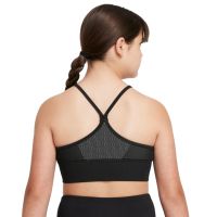 Sportski grudnjak za djevojke Nike Dri-Fit Indy Seamless Bra G - black/black Sportski grudnjak za djevojke Nike Dri-Fit Indy Seamless Bra G - black/black