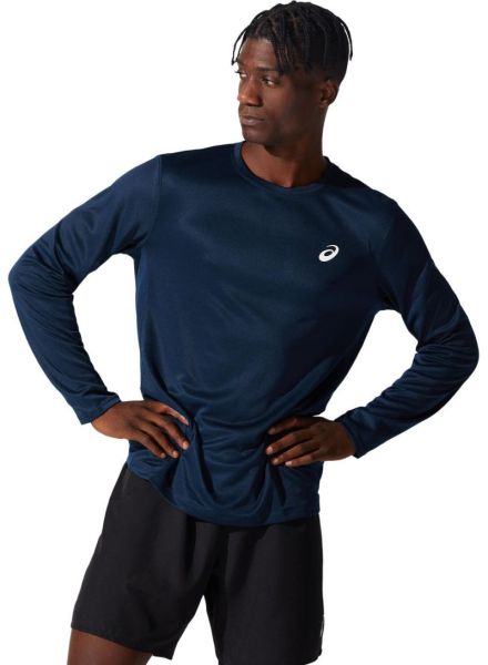 Férfi tenisz póló Asics Core Longsleeve Top - french blue
